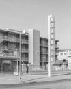 Aquarius Hotel sign, in Wildwood, New Jersey