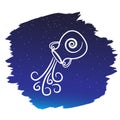 Aquarius. Vector illustration Royalty Free Stock Photo