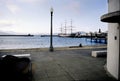Aquatic Area & Hyde Street Pier, San Francisco, California, USA Royalty Free Stock Photo