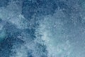 Aquatic background of sea surf waves splashing close up with clear blue green water and white foam Royalty Free Stock Photo