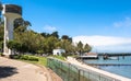 Aquatic Park in San Francisco Royalty Free Stock Photo