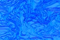 Blue Aquatic world 3d abstract desig