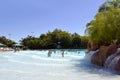 Aquatica water park Big Surf Shores Royalty Free Stock Photo