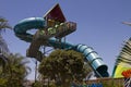 Aquatica Waterpark Amusement in the Desert Royalty Free Stock Photo