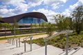 The Aquatics Centre in the Queen Elizabeth Olympic Park in London Royalty Free Stock Photo