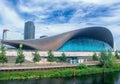 The Aquatics Centre in Stratford, east London Royalty Free Stock Photo