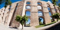 Aqueduct Amoreira Elvas, Portugal Royalty Free Stock Photo