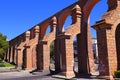 Aqueduct of the city of zacatecas, mexico. I Royalty Free Stock Photo