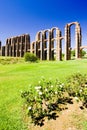 Aqueduct of Los Milagros, Merida, Badajoz Province, Extremadura Royalty Free Stock Photo