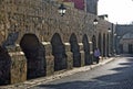 Aqueduct of Morelia in Michoacan