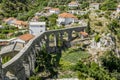 Aqueduct in old city of Bar. Montenegro. Royalty Free Stock Photo