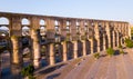 Aqueduct in old city of Elvas. Portugal Royalty Free Stock Photo