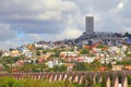 Aqueduct of the queretaro city V Royalty Free Stock Photo