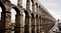 Aqueduct in Segovia, Spain Royalty Free Stock Photo