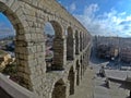 Aqueduct of Segovia. spain