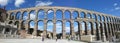 Aqueduct at Segovia Spain Royalty Free Stock Photo
