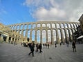 Aqueduct of Segovia. spain