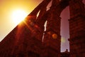 Aqueduct of Segovia, Spain Royalty Free Stock Photo