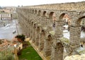 The Aqueduct of Segovia, UNESCO World Heritage Site in Segovia