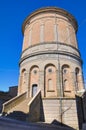 Aqueduct tower. Pisticci. Basilicata. Italy. Royalty Free Stock Photo