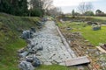 The ancient roman decuman in Aquileia, Italy