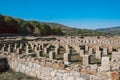 Aquis Querquennis Ruins in Ourense, Spain Royalty Free Stock Photo