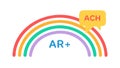 AR ACH Rainbow Arch for Innovation, vector design Generative AI Royalty Free Stock Photo