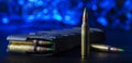 AR-15 ammo and polymer magazine