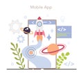 AR developer online service or platform. Augmented reality software