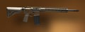 AR-15 with dropshadow on beige