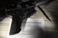 AR-15 with public domain background check
