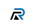 AR, RA And RR Letter Logo