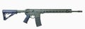 AR15 rifle with foliage green paint