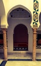 Arab architecture from the Ottoman era in the Kasbah neighborhood in Algiers Royalty Free Stock Photo