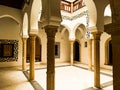Arab architecture from the Ottoman era in the Kasbah neighborhood in Algiers Royalty Free Stock Photo