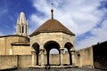 Arab baths and church of Sant Feliu in Girona, Catalonia, Spain Royalty Free Stock Photo