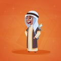 Arab Boy Small Cartoon Character Muslim Male