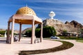 Arab building in Muscat, Oman Royalty Free Stock Photo