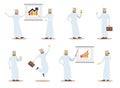 Arab business character design 5