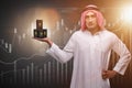The arab businessman supporting oil price