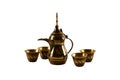 Arab coffee set Royalty Free Stock Photo