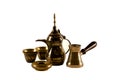 Arab coffee set Royalty Free Stock Photo