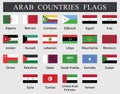 Arab Countries Flags