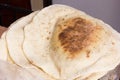 Arab Greek white brown bread Royalty Free Stock Photo