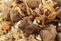 Arab kabsa or majboos, closeup Royalty Free Stock Photo