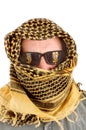 Arab man with sunglasses Royalty Free Stock Photo