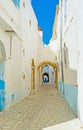 In Arab Medina of Bizerte, Tunisia