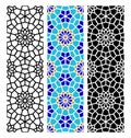 Arab mosaic. Islamic seamless pattern.