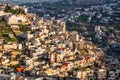 Arab neighborhood on the hillside of Mount of Olives in Jerusalem Royalty Free Stock Photo