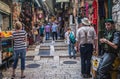 Arab Souk in Old City of Jerusalem city, Israel